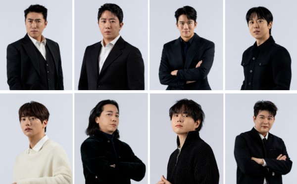 장동민·홍진호·하석진·오현민 등 데블스 플랜3 참가자 8명의 인물 사진